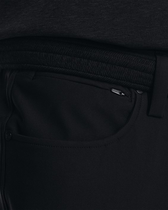 Men's UA Vanish Knit Pants, Black, pdpMainDesktop image number 3